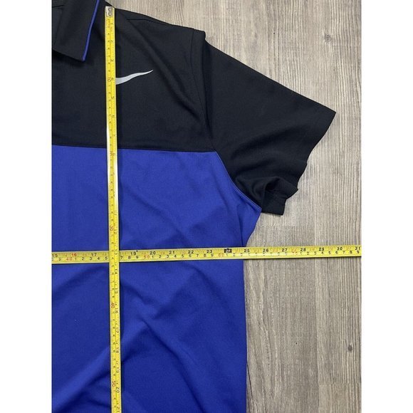 Nike‎ Golf Drifit Mens Polo Tshirt Bright Blue Size XXL - Picture 4 of 5